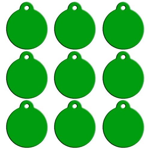 Tag Pet Dog Name Personalised ID Engraved Cat Customised Tags Puppy Custom Round - Picture 28 of 33