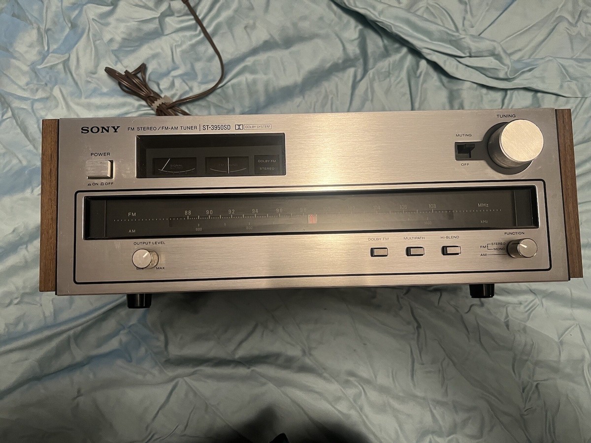 SONY チューナー　ST-3950 stereonomono - reference website about audio equipment