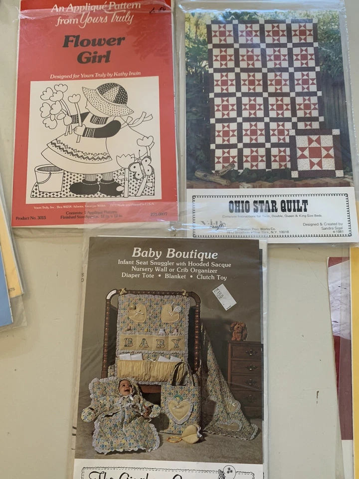 Yours Truly machine appliqués patterns Quilting Holiday Huge Lot - Image 3 of 4