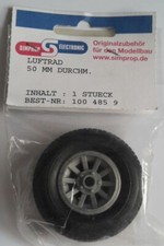Simprop, 1 Stück Luftrad-Reifen, 50mm, Achse...