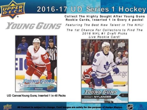 2016-17 Upper Deck Series 1 kit de démarrage hockey liant scellé - Photo 3 sur 7