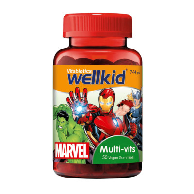 Wellkid Marvel Kids Supplements - 50 Gummis
