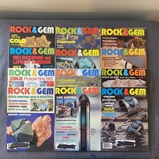 Rock And Gem Magazine Lot  Volume 13 1983 12 Magazines