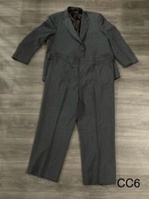THE SOVEREIGN 2 piece Suit by Barry CHARCOAL 43 Pants 33 Jacket