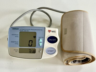 #ad Omron Automatic Blood Pressure Monitor with Comfit Cuff HEM 780 Tested Working $15.59