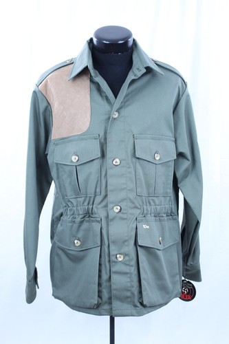 NOS NWT 10X Skeet Shooting Vintage Jacke Jagd Herren L Made USA 42-44 grün Hemd - Bild 15 von 24