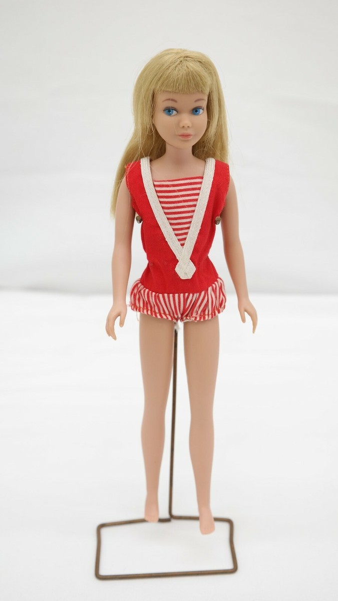 Barbie Skipper Brune #950 (petite Sœur) 1963 Japan Vintage Mattel - Années 60 RARE