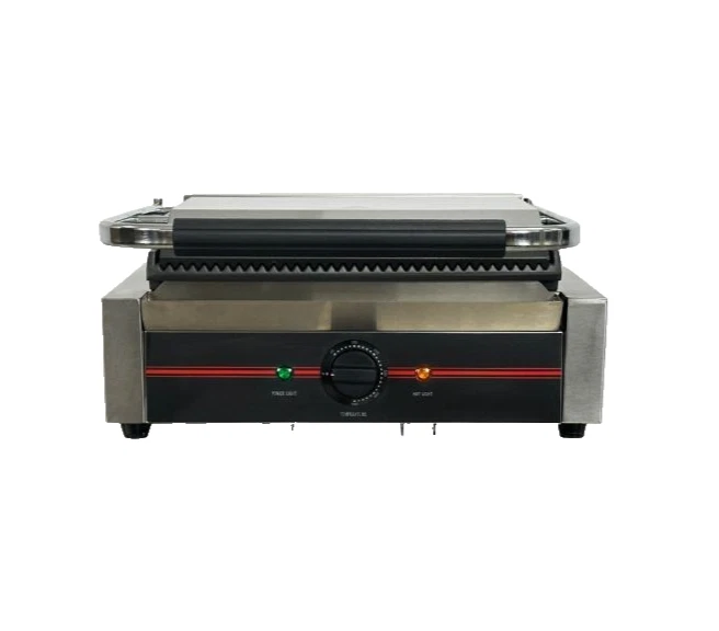 NSF 17" Panini Grill Sandwich Press Groove Ribbed Surface Single Electric 110V
Opens in a new window