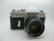 Mamiya Sekor 1000 DTL 35mm SLR Film Camera With 50mm F2 M42 Lens WORKING TESTED