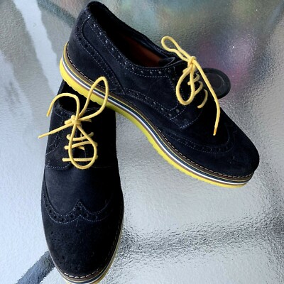 Bertie navy blue  lace up  men's shoes US size 9 EUR 42 Made in Portugal