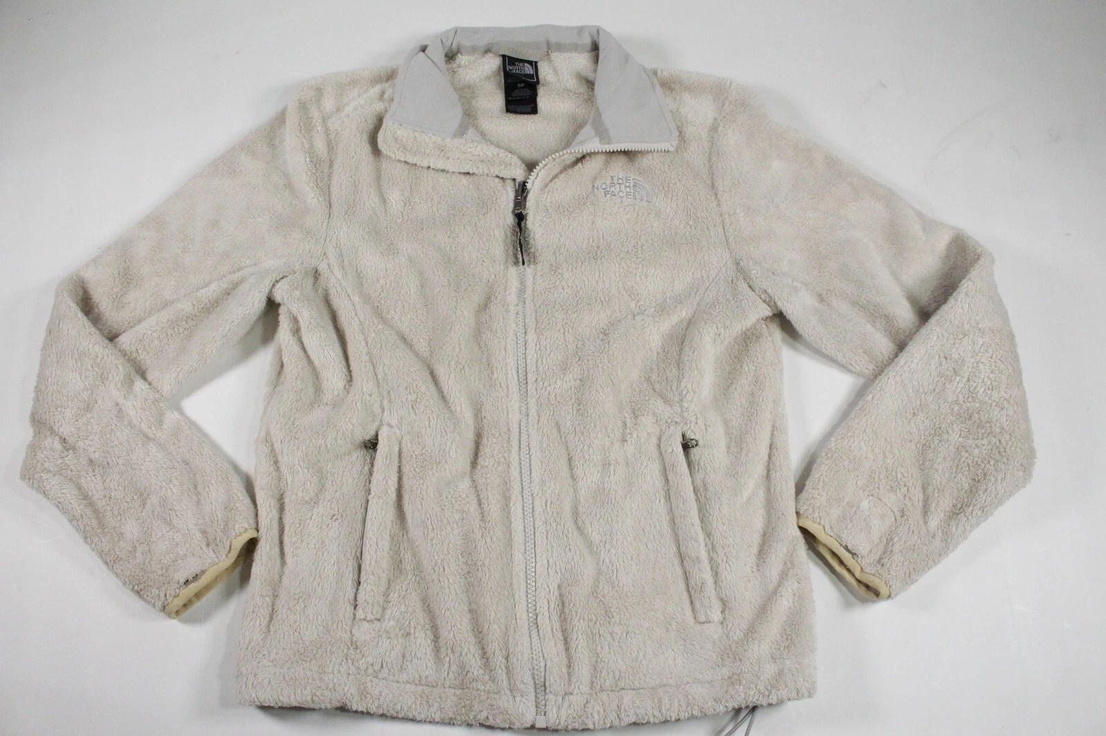 north-face fleece full zip pockets jacket