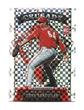 Building Blocks Prizm 2022 Panini Chronicles Crusade RC #10 Tony Santillan Card