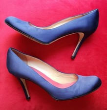 KATE SPADE NEW YORK SOMETHING BLUE SAPPHIRE SATIN PARTY WEDDING DRESS PUMPS 40 9