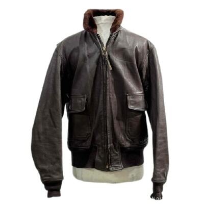 ジャケット・アウター 60s usn g-1 7823C(WEP) 60s US NAVY G-1 FLIGHT JACKET (J-7823C) Size 4