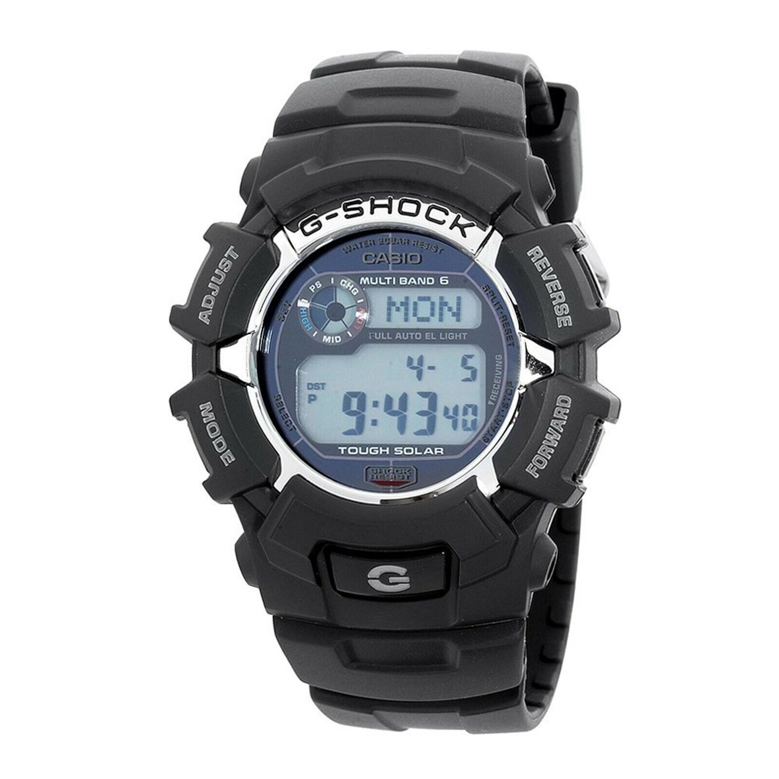 Casio G-Shock Men's Tough Solar Digital Resin Sport 46mm Watch 79767437954 | eBay