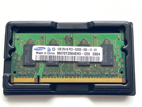 SAMSUNG RAM 1GB 2Rx16 PC2-5300S-555-12-A3 - M470T2864EH3-CE6 Laptop-Speicher - Afbeelding 4 van 6