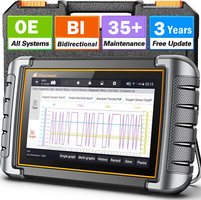 Foxwell NT809 KFZ Diagnosegerät Bidirektionale Steuerung Volle Systemdiagnose 