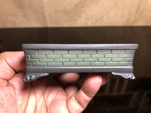 Bonsai tree pot, brick wall, hand sculpting, handmade 100%, made in Vietnam - Picture 3 of 10