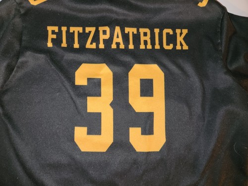 MINKAH FITZPATRICK #39 STEELERS COLOR RUSH HOODIE HOODED BLACK SWEATSHIRT LARGE - Picture 17 of 19