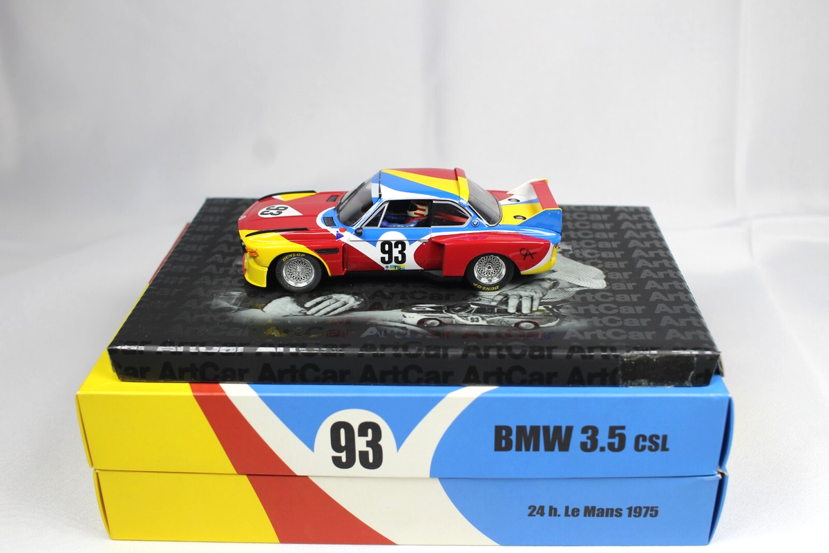 FLY CAR MODEL BMW 3.5 CSL ART CAR 24h. LE MANS 1975 (96048