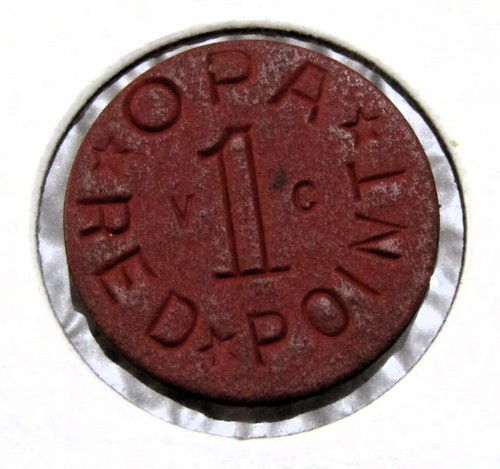 OPA 1 Red Point VC Ration Token - 17mm & 0.3 grams | eBay