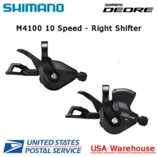 Shimano Deore SL-M4100 10 Speed Rapidfire Plus Shifter w/ Shift Cable