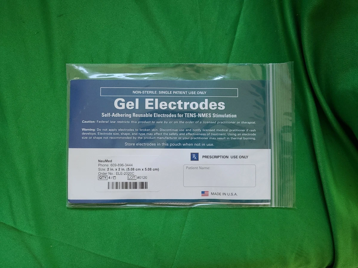 TENS EMS gel electrodes, gel electrodes electrostimulation