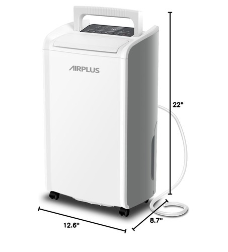 AIRPLUS 4,500 Sq.Ft 70 Pint Dehumidifier for Basements and Home-with Drain Ho... - Picture 9 of 9