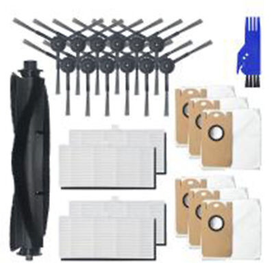 For VIOMI S9 Vacuum Cleaner Accessories Side Brush Filter Mop Cloth Dust Bag Kit