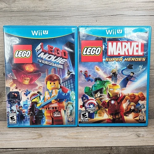 LEGO Marvel Super Heroes And Lego The Lego Movie Video Game For WiiU Wii U