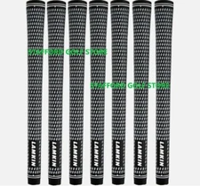 Lamkin Crossline Golf Club Grips Standard Core .60R Core Black/White -Set of 7