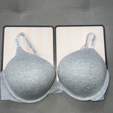 Victoria s Secret 36DD Miraculous Plunge Bombshell Add 2 Cups Super Push Up Bra