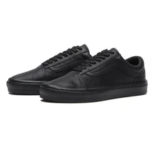VANS OLD SKOOL LITE V36 LITE SMOOTH BLACK/BLACK Men's Women's Sneakers