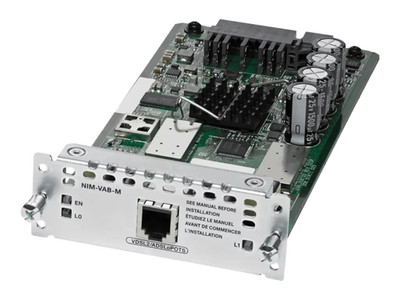 Cisco NIM-VAB-M Cisco 1-Port VDSL2/ADSL2+ NIM over POTS mit Annex M Modul