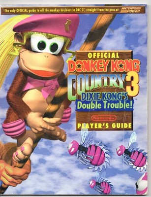 Donkey Kong Country 3 Dixie Kong's Double Trouble Nintendo Power Guide-z6k1