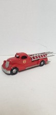 1940's HUBLEY KIDDIE TOY FIRE TRUCK WITH LADDERS