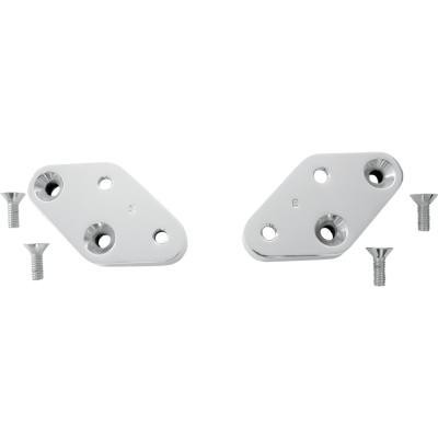 Accutronix FCKB103-C Kick Back Adapter Plate - 1 3/8in. Back - Chrome