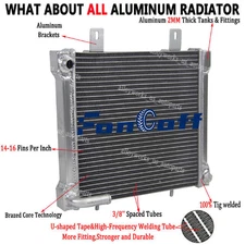 Fit 2000-2004 Polaris Sportsman 400 500 ATP 500 Magnum 500 Aluminum Radiator USA