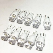 10PCS T10 W5W LED 194 168 SMD Car Lights Parking Bulb Wedge Side Lamps White 12V