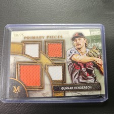 2025 Topps Museum Collection - Single-Player Primary Pieces Quad