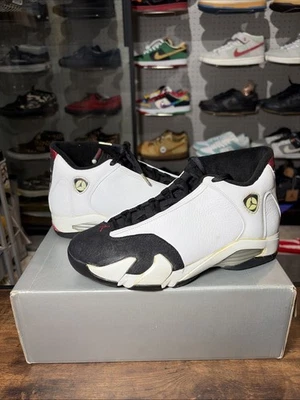 Taille 8 - Air Jordan 14 OG 1998 bout noir 136011-101 authentique OG BOX DS - Photo 1/4