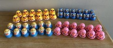NEW LOT OF 48 SUMMER RUBBER DUCKS DUCKYS YELLOW BIKINI BLUE SCUBA PINK LUAU TOYS