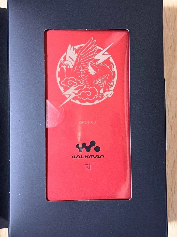SONY NW-A105 Walkman Demon Slayer Zenitsu Inosuke Limited Red 16GB From Japan - Image 2 of 2