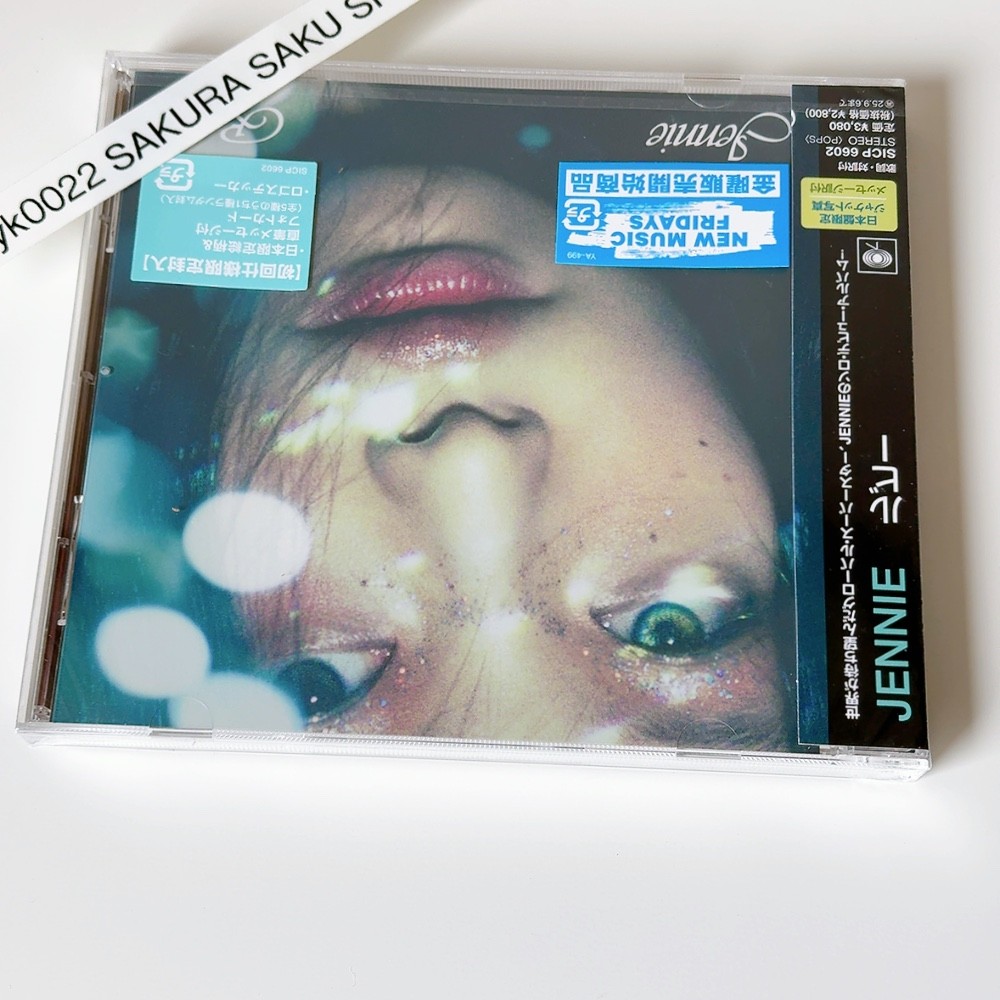 BLACKPINK JENNIE RUBY CD Solo Debut Album Japan Limited Jacket