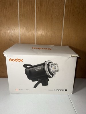 US Godox MS300V 300W  LED Studio Flash Light Bowens Strobe Monolight Open Box