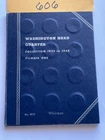 Washington Complete 90 % SILVER 1932-1945 37-Coins With Whitman Album COMPLETE !