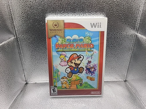 Super Paper Mario Nintendo Selects Edition New Sealed Nintendo Wii Game