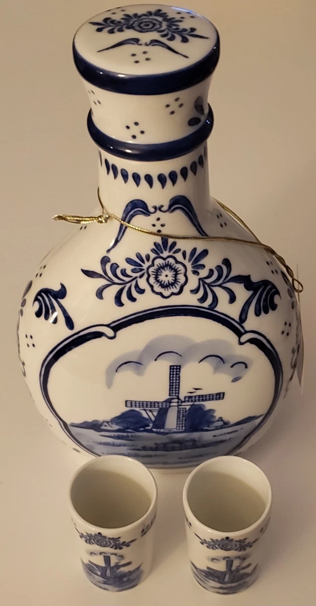 Delft Bottle In Delft Art Pottery for sale | eBay