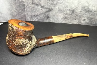 Huge 14'' Antique Ropp Bussang French Cherrywood Smoking Pipe Giant Churchwarden 