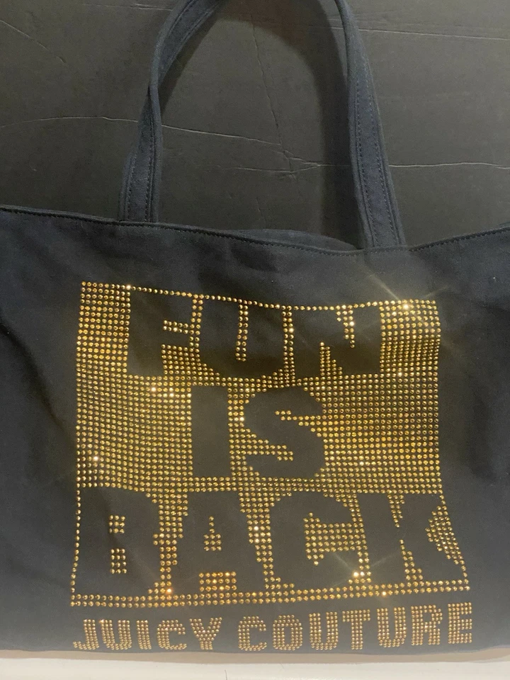 Bolso de hombro Juicy Couture Y2K “Fun Is Back” adornado con estrás Foto 3 de 4